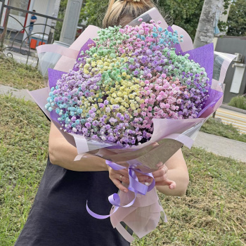 Букет из 15  гипсофилл