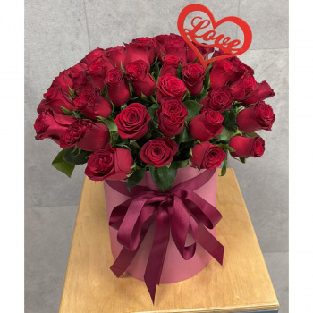 Коробка из 41 розы